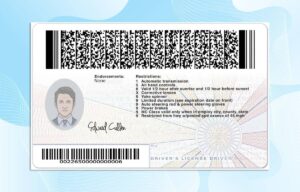 Editable Virginia Drivers License Template