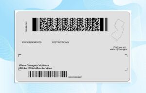 Editable New Jersey Drivers License Template