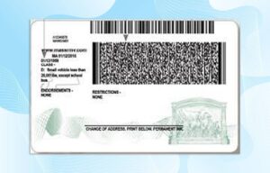 Massachusetts Driver License PSD Template (New Edition) - Fully editable