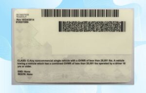 North Carolina Driver License PSD Template (New Edition) - Fully editable