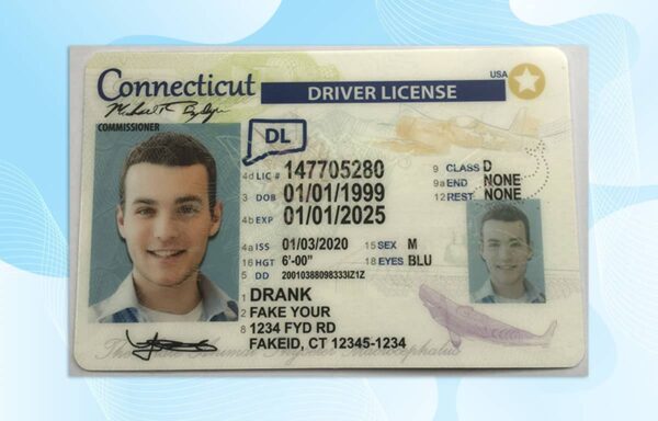 Connecticut Driver License PSD Template (New Edition) - Fully editable